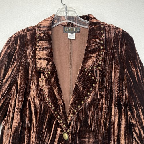 Isabel brown velvet studded - isabel,