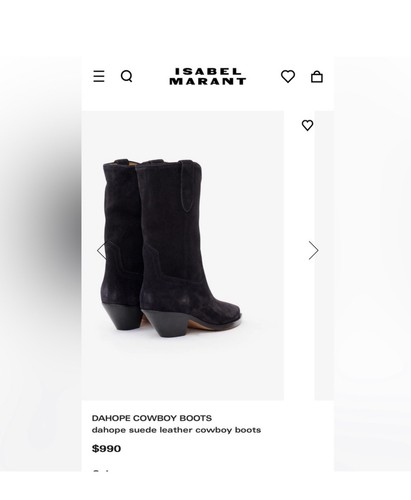 Isabel marant dahope - isabel, suede