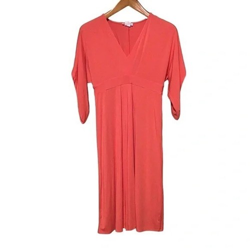 Ingrid isabel salmon midi - &,
