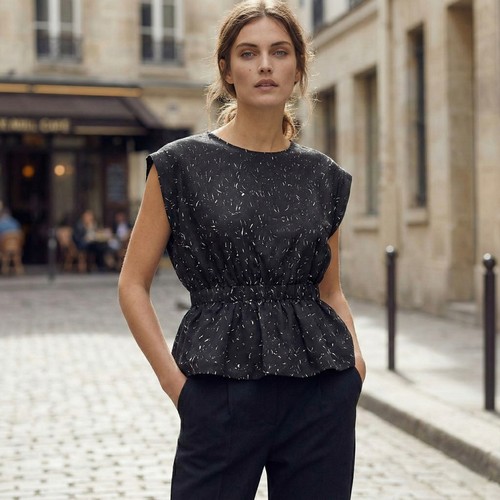 Isabel marant udny top - udny, black