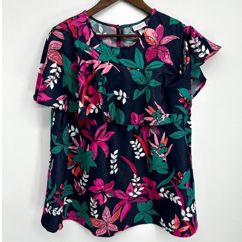 Isabel maternity floral ruffle - isabel,