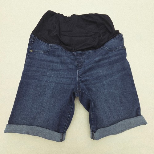 Isabel maternity bermuda denim - isabel,